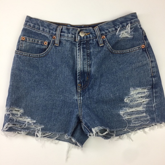 Urban Outfitters Pants - VTG Limited Jeans distressed high rise denim short